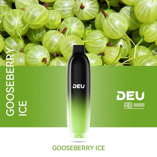 DEU RB5000 - 5000Puffs Disposable Vape Gooseberry Ice