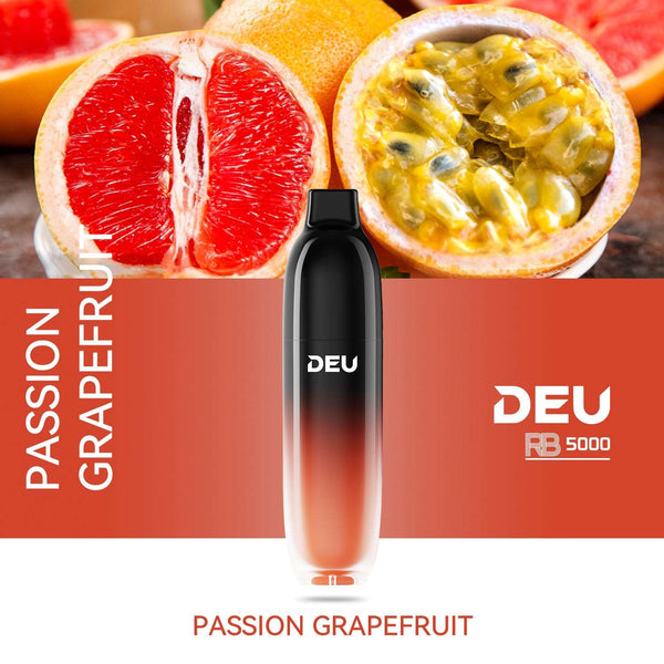 DEU RB5000 - 5000Puffs Disposable Vape Passion Grapefruit